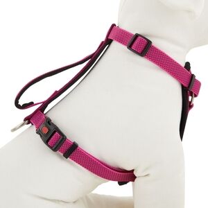 [KONG]Comfort Control Grip Padded Chest Plate Harness Pink Medium